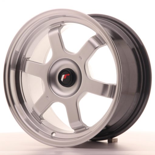 JR Wheels JR12 16x8 ET20-22 BLANK Hyper Silver w/Machined Lip