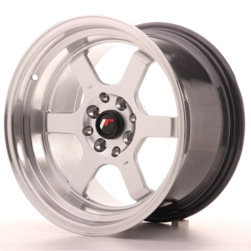 JR Wheels JR12 16x9 ET10 4x100/114 Hyper Silver w/Machined Lip