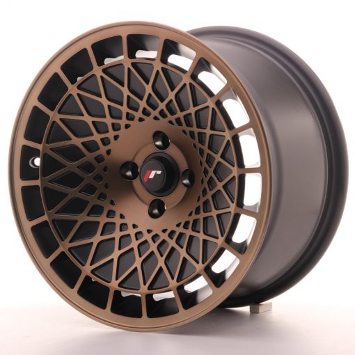 JR Wheels JR14 16x9 ET10 4x100 Matt Black w/Bronze Finish