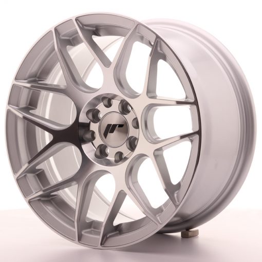 JR Wheels JR18 16x8 ET25 4x100/108 Silver Machined Face