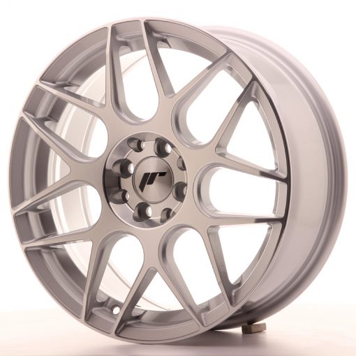 JR Wheels JR18 17x7 ET40 5x100/114 Silver Machined Face