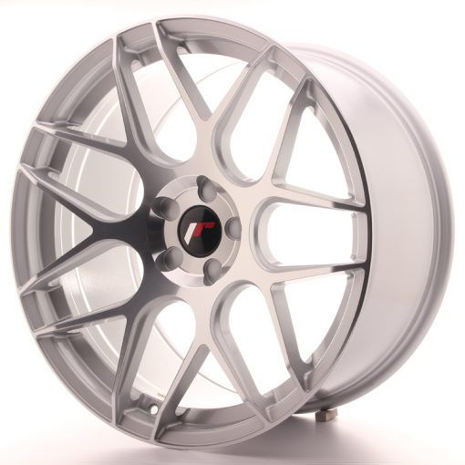 JR Wheels JR18 20x10 ET20-45 5H BLANK Silver Machined Face