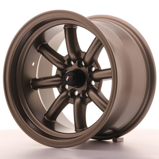 JR Wheels JR19 15x9 ET-13 4x100/108 Matt Bronze