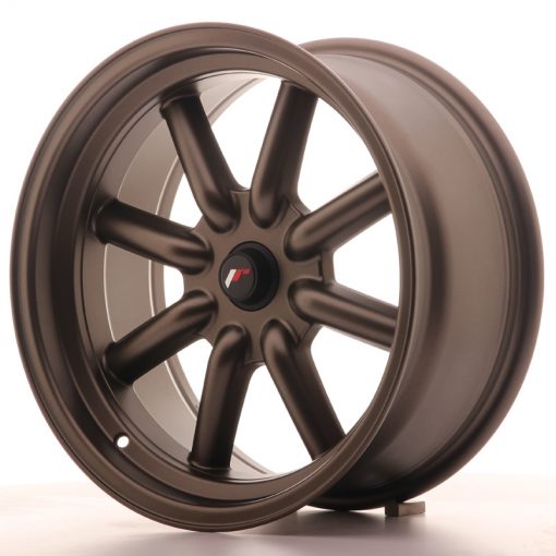 JR Wheels JR19 17x8 ET0 BLANK Matt Bronze