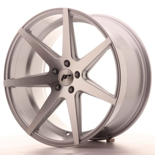 JR Wheels JR20 20x10 ET40 5x112 Silver Machined Face