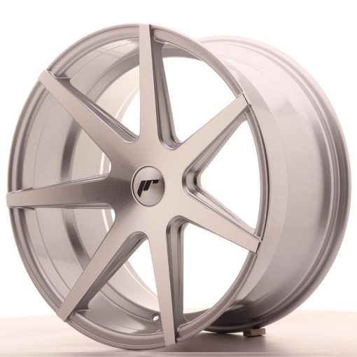 JR Wheels JR20 20x10 ET20-40 5H BLANK Silver Machined Face