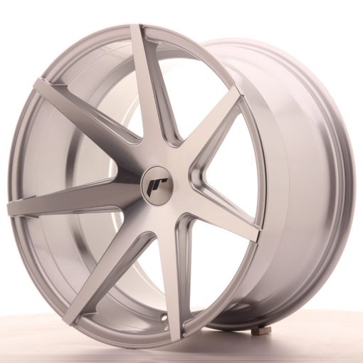 JR Wheels JR20 20x11 ET20-30 5H BLANK Silver Machined Face