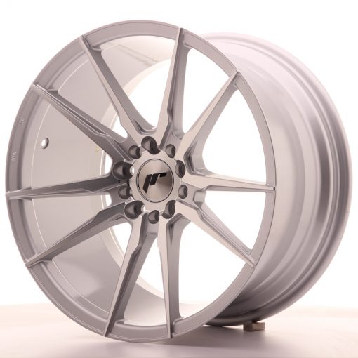 JR Wheels JR21 18x9,5 ET35 5x100/120 Silver Machined Face