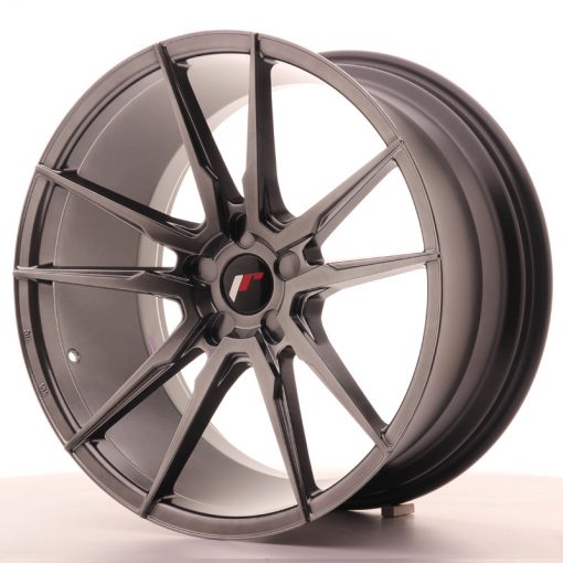 JR Wheels JR21 20x10 ET20-40 5H BLANK Hyper Black