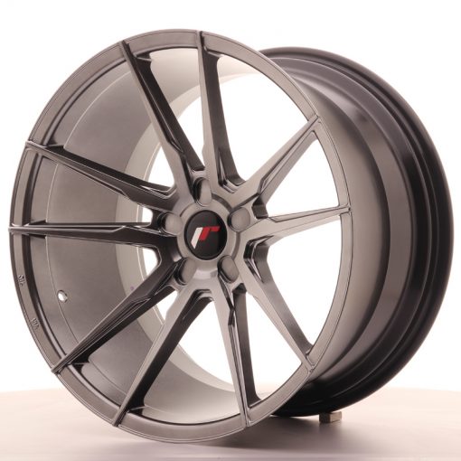 JR Wheels JR21 20x11 ET20-30 5H BLANK Hyper Black