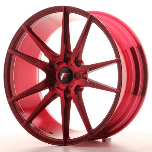 JR Wheels JR21 20x8,5 ET20-40 5H BLANK Platinum Red