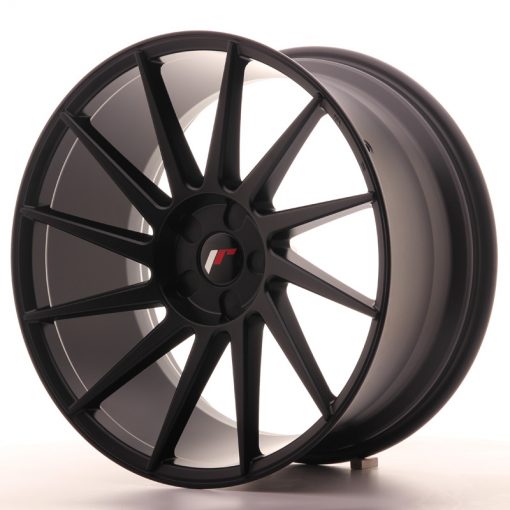 JR Wheels JR22 20x10 ET20-40 5H BLANK Matt Black