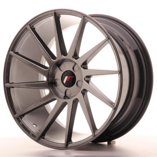 JR Wheels JR22 20x10 ET20-40 5H BLANK Hyper Black