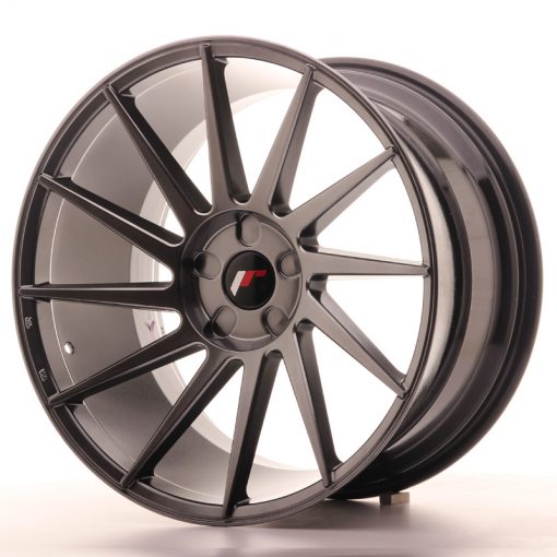 JR Wheels JR22 20x11 ET20-40 5H BLANK Hyper Black