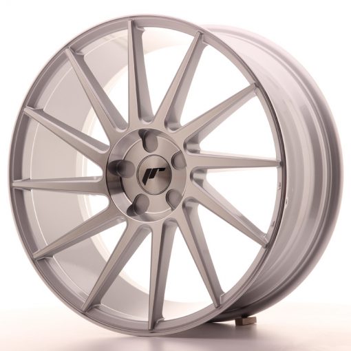 JR Wheels JR22 20x8,5 ET20-40 5H BLANK Silver Machined Face