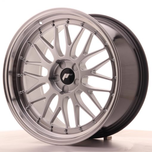 JR Wheels JR23 20x10 ET20-38 5H BLANK Hyper Silver w/Machined Lip