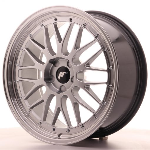 JR Wheels JR23 20x9 ET20-50 5H BLANK Hyper Silver w/Machined Lip