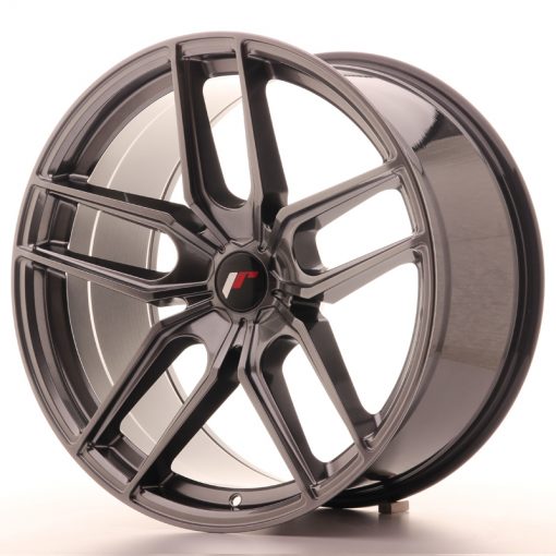 JR Wheels JR25 20x10 ET20-40 5H BLANK Hyper Black