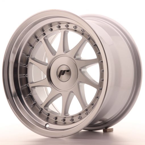 JR Wheels JR26 16x9 ET25 BLANK Silver Machined Face