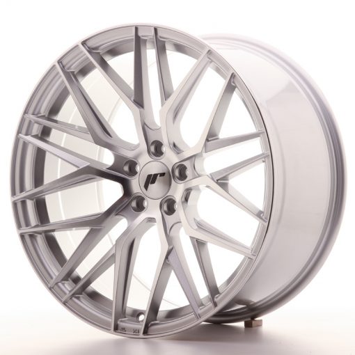 JR Wheels JR28 20x10 ET30 5x120 Silver Machined Face