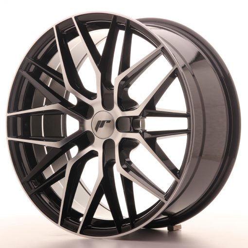 JR Wheels JR28 20x8,5 ET20-40 5H BLANK Gloss Black Machined Face