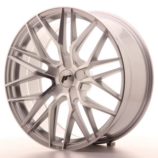 JR Wheels JR28 20x8,5 ET20-40 5H BLANK Silver Machined Face