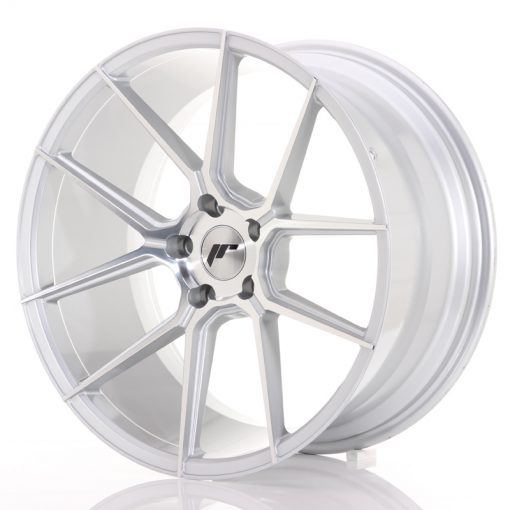 JR Wheels JR30 20x10 ET30 5x120 Silver Machined Face