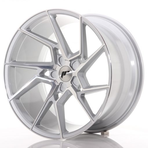 JR Wheels JR33 20x10,5 ET15-30 5H BLANK Silver Machined Face