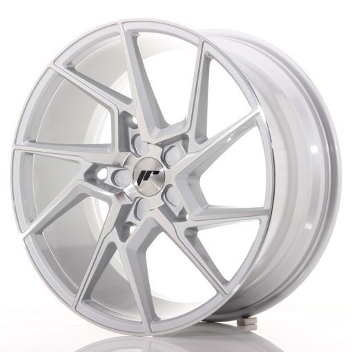 JR Wheels JR33 20x9 ET20-48 5H BLANK Silver Machined Face