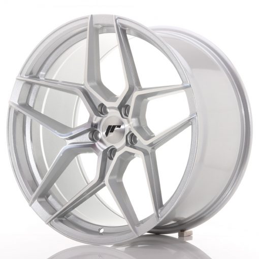 JR Wheels JR34 20x10,5 ET35 5x120 Silver Machined Face