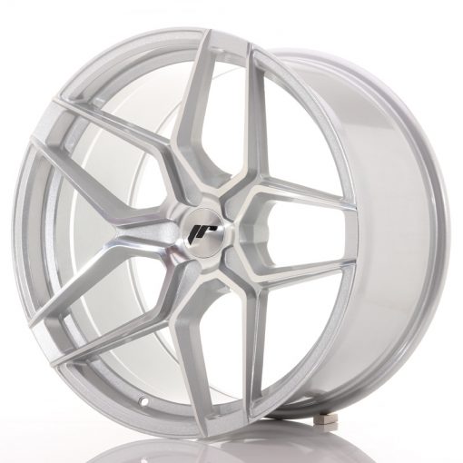 JR Wheels JR34 20x10,5 ET20-35 5H BLANK Silver Machined Face