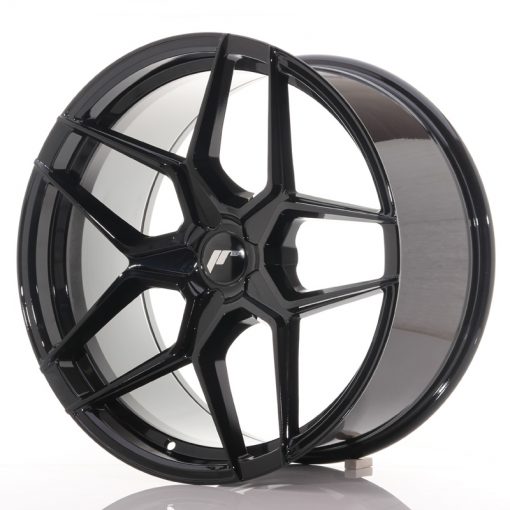 JR Wheels JR34 20x10 ET20-40 5H BLANK Gloss Black