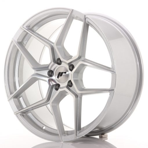 JR Wheels JR34 20x9 ET35 5x120 Silver Machined Face