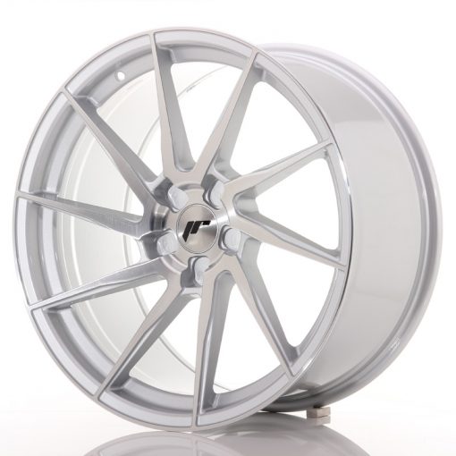 JR Wheels JR36 20x10 ET20-45 5H BLANK Silver Brushed Face